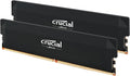 Crucial Pro 32GB DDR5 RAM Kit 2x16GB,CL36 6000MHz, Overclocking Desktop Gaming Memory, Intel XMP 3.0  AMD Expo
