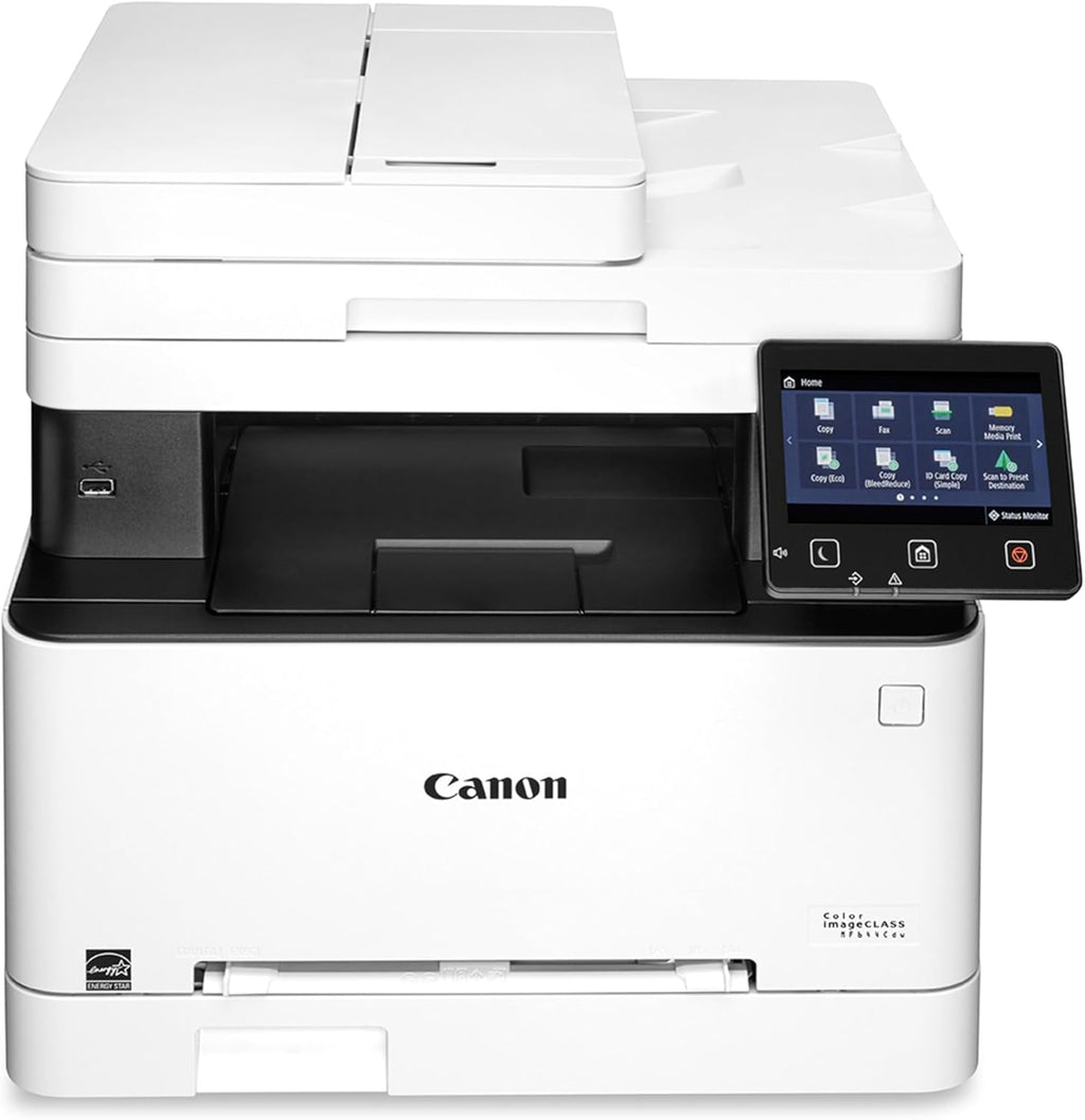 Canon Color imageCLASS MF656Cdw - Wireless Duplex Laser Printer, All-in-One with Copier, Scanner, Fax, Auto Document Feeder, Mobile Ready, 3 Year Limited Warranty, 22 PPM, White