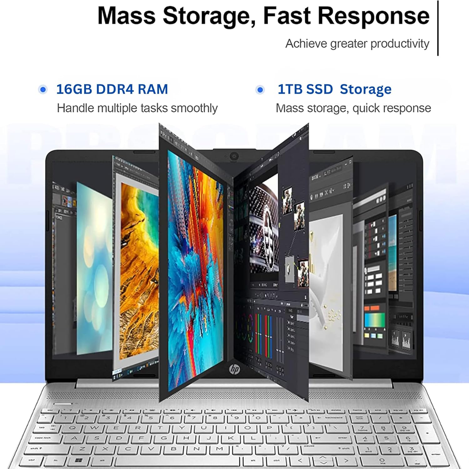 HP Student Laptop, Intel Processor N150up to 3.6 GHz,8G RAM, 128GB Storange, 14 Inch LED Screen,1 Year Office 365, Windows 11 Home,Silver,w/BTP Accessories